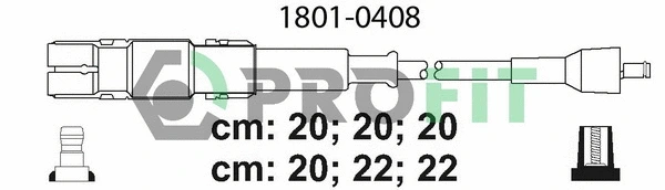 Ignition Cable Kit (1801-0408)