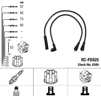 Ignition Cable Kit (1801-6233)