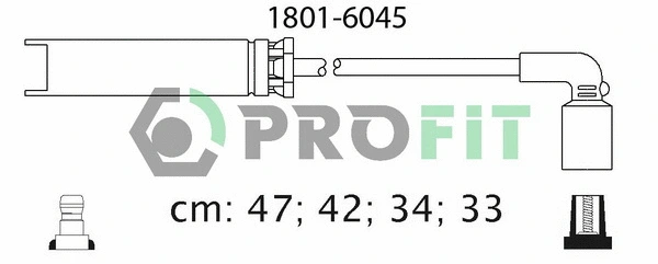 Ignition Cable Kit (1801-6045)