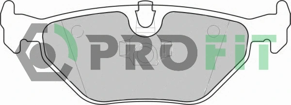 Brake Pad Set, disc brake (5000-1301)