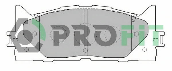 Brake Pad Set, disc brake (5000-2014 C)