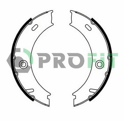 Brake Shoe Set (5001-0625)