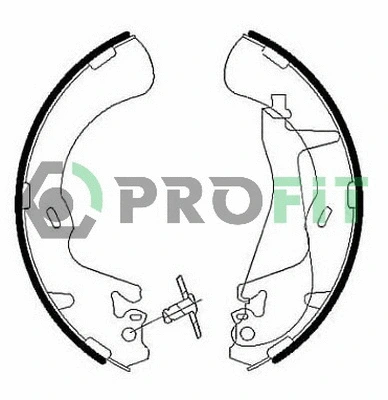 Brake Shoe Set (5001-0010)