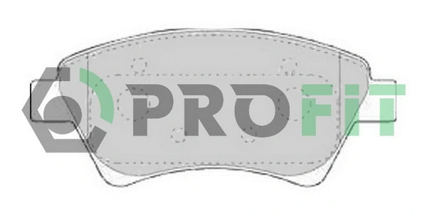 Brake Pad Set, disc brake (5000-1544 C)