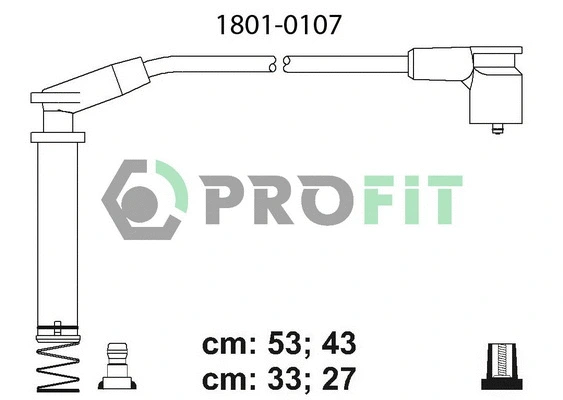 Ignition Cable Kit (1801-0107)