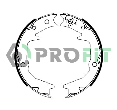 Brake Shoe Set (5001-0011)