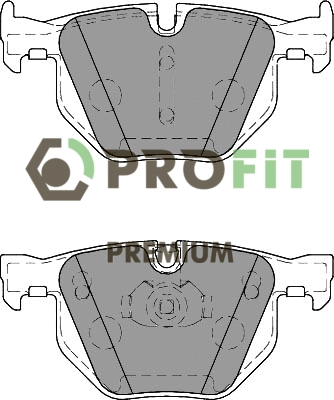 Brake Pad Set, disc brake (5005-4067)