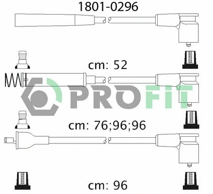 Ignition Cable Kit (1801-0296)