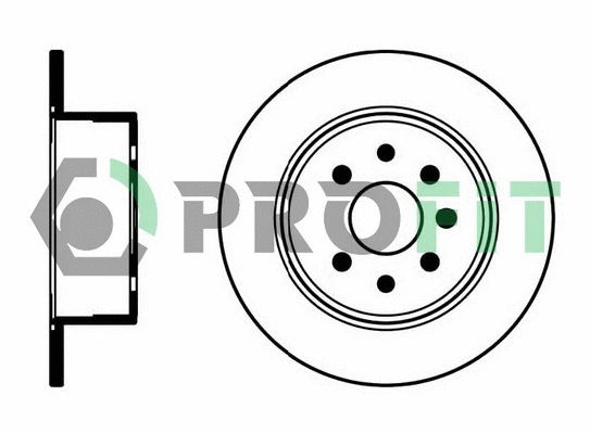 Brake Disc (5010-0814)