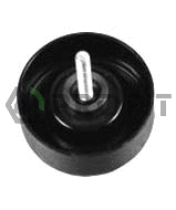 Tensioner Pulley, V-ribbed belt (1014-6313)