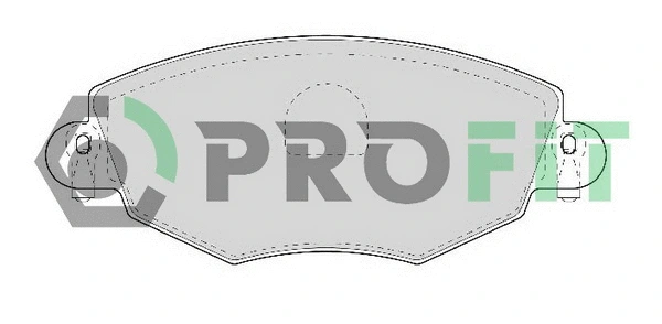 Brake Pad Set, disc brake (5000-1425)