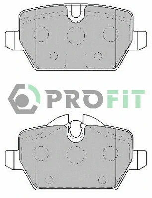 Brake Pad Set, disc brake (5000-1806 C)