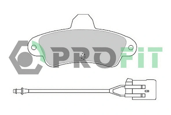 Brake Pad Set, disc brake (5000-0913)