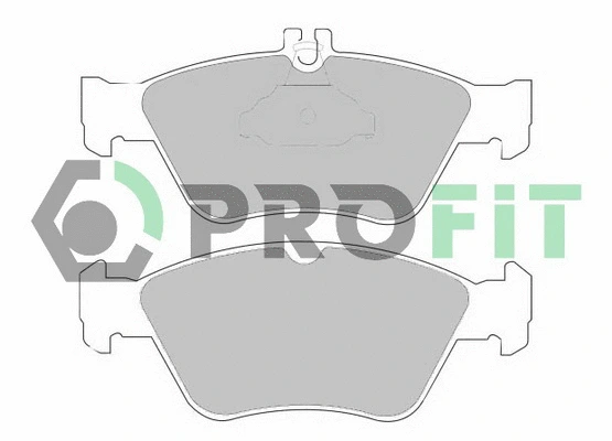 Brake Pad Set, disc brake (5000-1049 C)