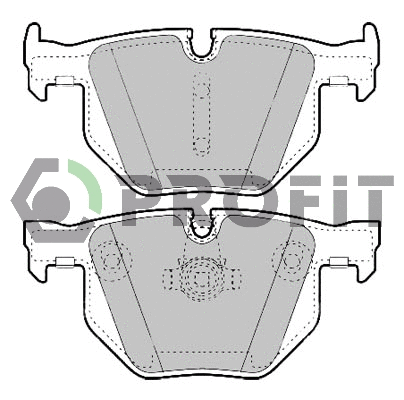 Brake Pad Set, disc brake (5000-1748)