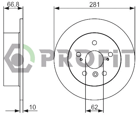 Brake Disc (5010-2028)