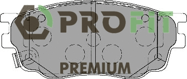 Brake Pad Set, disc brake (5005-1707)