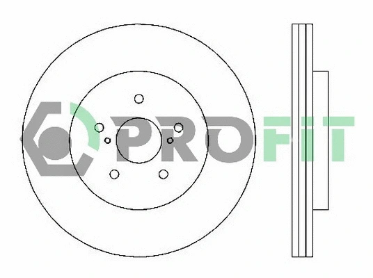 Brake Disc (5010-1544)