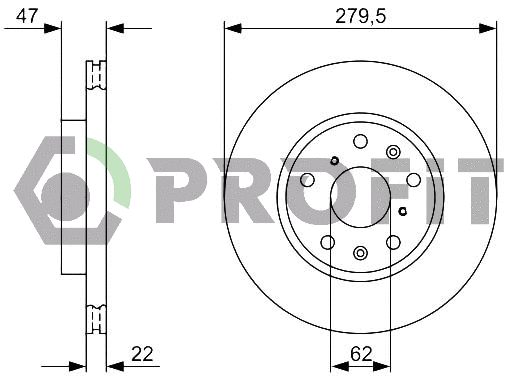 Brake Disc (5010-1620)