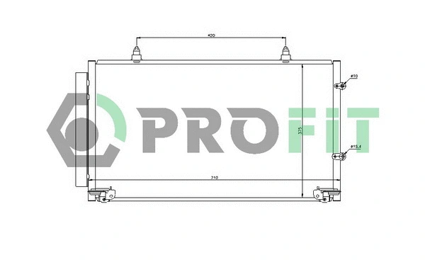 Condenser, air conditioning (PR 2024C1)