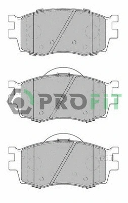Brake Pad Set, disc brake (5000-1905)