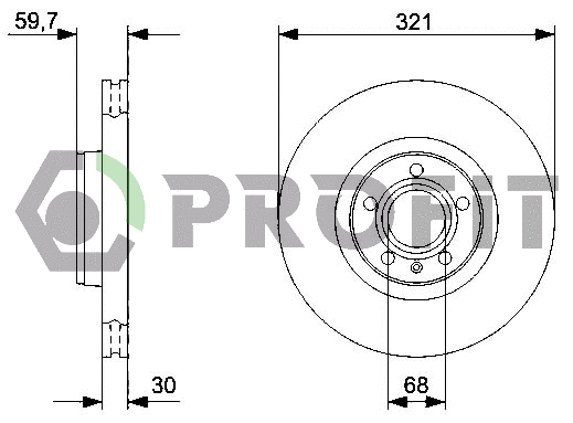 Brake Disc (5010-1277)