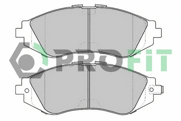 Brake Pad Set, disc brake (5000-1369)
