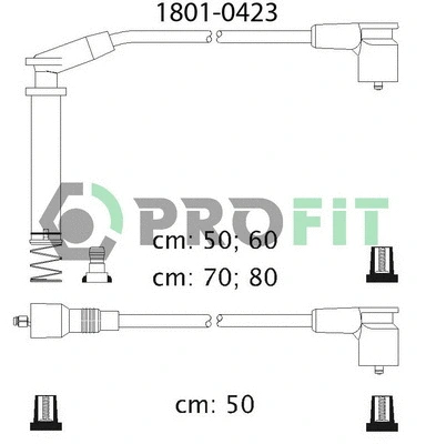 Ignition Cable Kit (1801-0423)