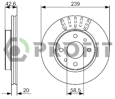 Brake Disc (5010-1142)