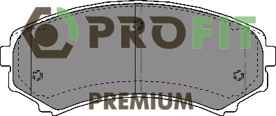 Brake Pad Set, disc brake (5005-1603)