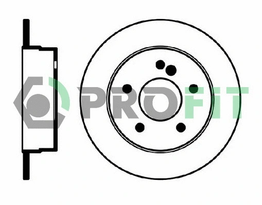 Brake Disc (5010-0539)