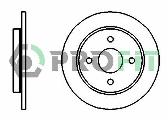 Brake Disc (5010-0281)