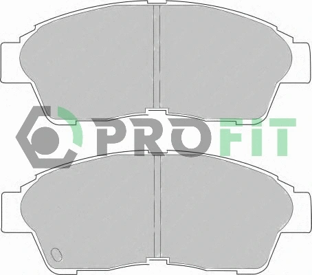Brake Pad Set, disc brake (5000-0867)