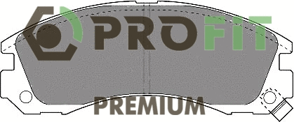 Brake Pad Set, disc brake (5005-0765)