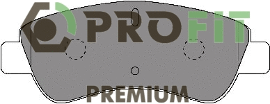 Brake Pad Set, disc brake (5005-1399)