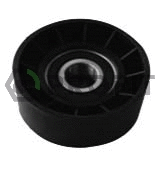 Tensioner Pulley, V-ribbed belt (1014-3069)