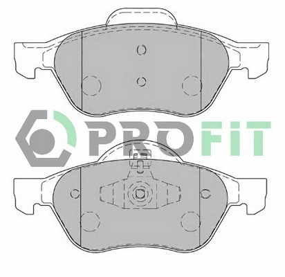 Brake Pad Set, disc brake (5000-1866)