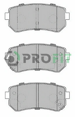 Brake Pad Set, disc brake (5000-1956)