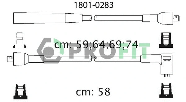 Ignition Cable Kit (1801-0283)