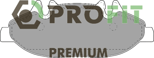 Brake Pad Set, disc brake (5005-1493)