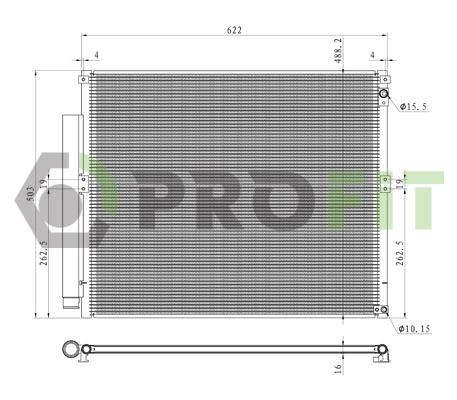 Condenser, air conditioning (1770-0400)