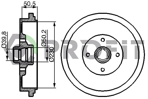 Brake Drum (5020-0097)