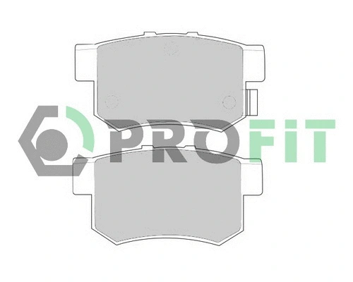 Brake Pad Set, disc brake (5000-0956 C)