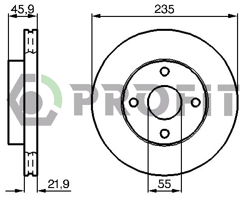 Brake Disc (5010-1104)