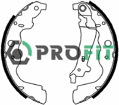 Brake Shoe Set (5001-4031)