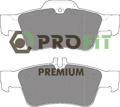 Brake Pad Set, disc brake (5005-1526)