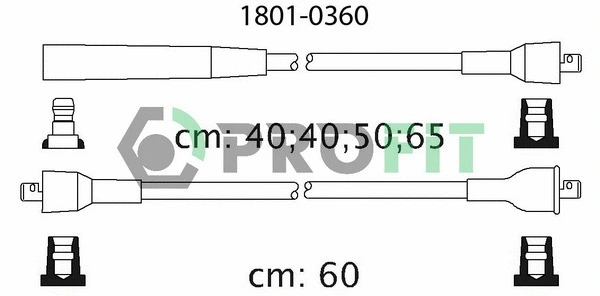 Ignition Cable Kit (1801-0360)