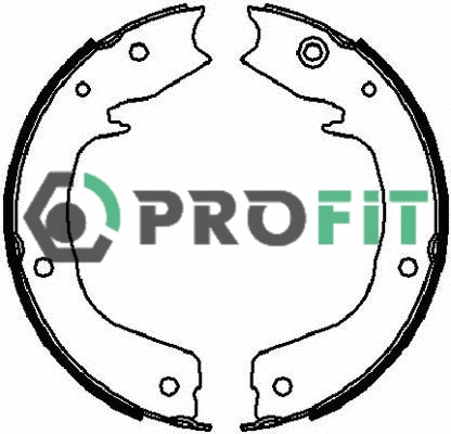 Brake Shoe Set (5001-4027)