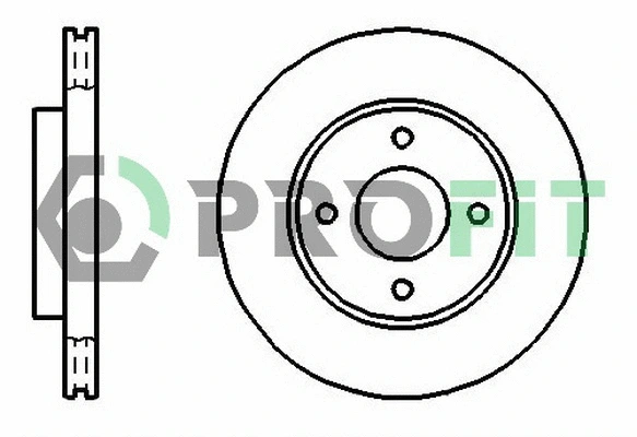 Brake Disc (5010-1072)