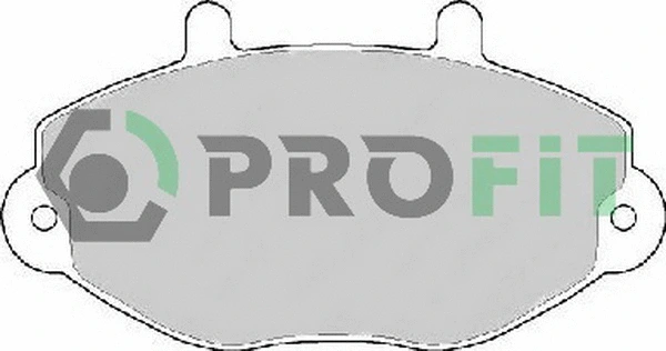 Brake Pad Set, disc brake (5000-0701)